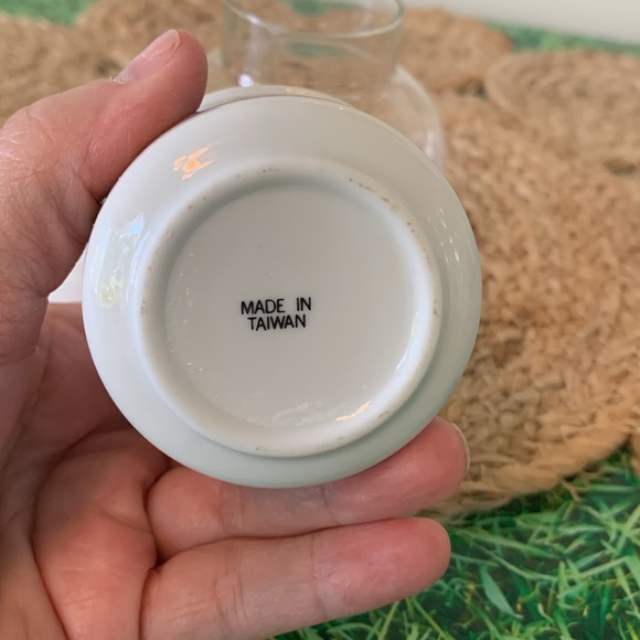 Vintage mini candle lantern with geese, EUC - Picture 11 of 14